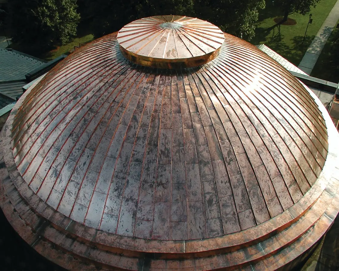 Craftsman Roofing crew installing a new roof in North Danville